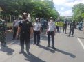Polsek Semampir Gelar Razia Masker Bareng Satpol PP & TNI di Jalan Pegirian