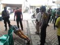 Kapolsek Krembangan Pimpin Operasi Penertiban Masker di Jalan Tambak Asri