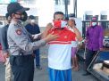 Polsek Kenjeran Gelar Operasi Penertiban Masker di Pasar Surya Jalan Nambangan