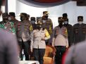 Kapolres Tanjung Perak Ikut Hadiri Apel Gelar Pasukan Dalam Rangka Pelaksanaan Operasi Ketupat Semeru 2021 di Mapolrestabes Surabaya