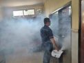 Urkes Bag Sumda Polres Tanjung Perak Lakukan Fogging Disinfektan Untuk Pastikan Tidak Terjadi Penyebaran Covid-19 di Mako