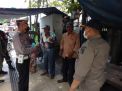 Polsek Pabean Cantikan Gelar Operasi Penertiban Masker Bareng Satpol PP & Linmas di Pasar Kilometer