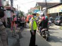 Polsek Krembangan Gelar Operasi Penertiban Masker Bersama Personil Gabungan, Sasar Pengendara di Jalan Tambak Asri