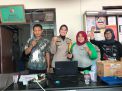 Kapolsek Pabean Cantikan Pantau Pengumpulan Surat Suara Dari TPS
