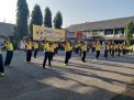 Jaga Kesehatan Personil Lewat Olahraga Pagi Bersama
