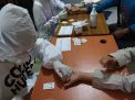 Urkes Polres Tanjung Perak Lakukan Pemeriksaan Rapid Tes Untuk Personil Polsek Pabean Cantikan