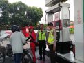 Polsek Semampir Patroli SPBU Jalan Sidotopo, Sambil Titip Pesan Waspada 3 C