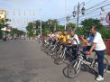Polsek Pabean Cantikan Gelar Sabtu Osis Dengan Bersepeda Bareng