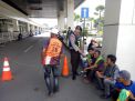 Satsabhara Polres Tanjung Perak Patroli Pelabuhan GSN, Sampaikan Pesan Waspada Gendam