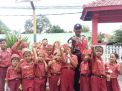 Babinkamtibmas Perak Timur Sambang Sekolah, Sampaikan Pesan Kerukunan
