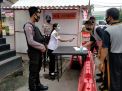 Urkes Polres Tanjung Perak Lakukan Pengecekan Suhu Badan
