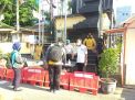 Urkes Polres Tanjung Perak Lakukan Pengecekan Suhu Badan, Cegah Masuknya Orang Bergejala Covid-19