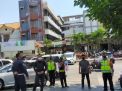 Polsek Pabean Cantikan Patroli Rumah Sakit Al Irsyad, Antisipas Pengambilan Jasad Pasien Covid-19
