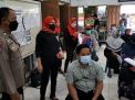 Polsek Asemrowo Laksanakan Pengamanan Pelaksanaan Vaksinasi Covid-19