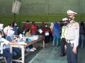 Polsek Asemrowo Kawal Pembagian Bantuan Sosial Tunai
