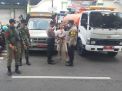Polsek Semampir Gelar Operasi Masker di Pintu Masuk Ampel
