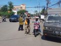 Polsek Pabean Cantikan Bersama Satpol PP & Linmas Lakukan Operasi Masker Secara Mobile di Jalan Kembang Jepun