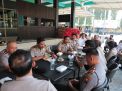 Gelar Program Senin Militan, Wakapolres Pimpin Cangkrukan Bersama PJU
