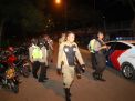 Polres Tanjung Perak Gelar Patroli Skala Besar Gabungan Satpol PP dan Linmas di Akses Suramadu