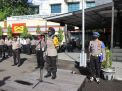 Kapolres Tanjung Perak Sampaikan Rencana Pendirian 185 RW Kampung Tangguh di Apel Jam Pimpinan