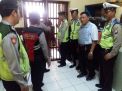 Polsek Pabean Cantikan Cek Rutin Tahanan Pagi