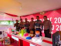 Polsek Krembangan Bersama TNI Laksanakan Penjagaan Pospam Jalan Tanjung Sadari