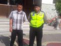 Polsek Krembangan Lakukan Pengamanan Ibadah di Gereja HKBP Tanjung Sadari