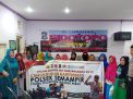 Babinkamtibmas Sidotopo Sosialisasikan SPKT Door To Door Ke Ibu-ibu PKK
