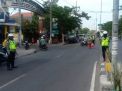 Satlantas Polres Tanjung Perak Pam Jalur Bonek Antisipasi Kemacetan