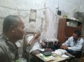 Babinkamtibmas Nyamplungan Sambang Tomas & Pengurus Kampung, Sampaikan Jaga Kerukunan