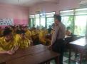 Babinkamtibmas Perak Utara Sampaikan Penyuluhan Anti Narkoba Ke SMP Mujahidin
