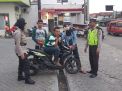 Polsek Krembangan Lakukan Pengamanan Jalur Bonek Menuju Stadion GBT