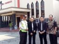 Babinkamtibmas Perak Timur Laksanakan Pengamanan di Gereja Pantekosta