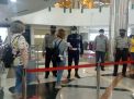 Anggota Polsek Pabean Cantikan Pantau Protokol Kesehatan Pengunjung Mall Pasar Atom