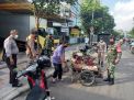 Polsek Pabean Cantikan Lakukan Pengamanan Penertiban PKL