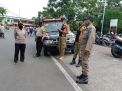 Polsek Kenjeran Gelar Patroli di Taman Suroboyo, Antisipasi 3C & Pantau Prokes