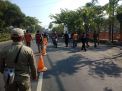 Polsek Krembangan Bersama Satpol PP & TNI Gelar Operasi Masker di Jalan Demak