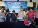 Polres Tanjung Perak Gelar Konferensi Pers Kasus Jambret HP