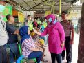 Kapolsek Krembangan Pimpin Sosialisasi Pencegahan Virus Corona di Wisata Kuliner Mbah Ratu