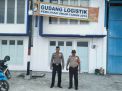 Polsek Kenjeran Laksanakan Pengamanan Rutin Gudang Logistik