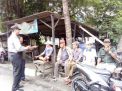 Wujudkan Pemilu Damai, Polsek Pabean Cantikan Terus Suarakan Jaga Kerukunan