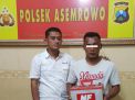 Polsek Asemrowo Amankan Pelaku Curat Accu