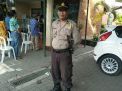 Polsek Kenjeran Pam Kebaktian Minggu di Gereja Ratu Pecinta Damai
