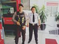 Satsabhara Polres Tanjung Perak Lakukan Pengamanan di Kantor Bank