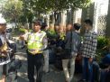 Satsabhara Polres Tanjung Perak Patroli Terminal GSN, Sampaikan Pesan Waspada Penipuan