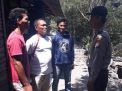 Babinkamtibmas Genting Kalianak Sambang Pemukiman, Titip Pesan Jaga Kerukunan