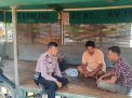 Babinkamtibmas Polsek Semampir Titip Pesan Waspada Curanmor Kepada Warga Sidorame Baru
