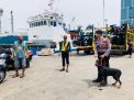 Unit Satwa Satsabhara Polres Tanjung Perak Gelar Patroli Obyek Vital