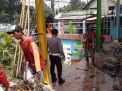 Polsek Kenjeran Lakukan Pengecekan Debit Air, Antisipasi Potensi Bencana Banjir