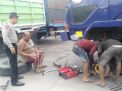 Satsabhara Polres Tanjung Perak Gelar Patroli di Pergudangan, Antisipasi 3C